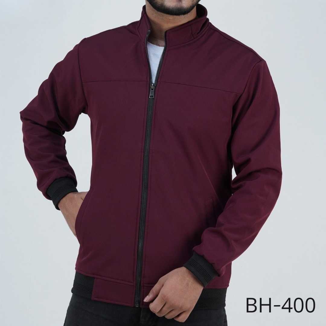 Men’s,Bonded,Jacket,in,Deep,Maroon-BH-400
