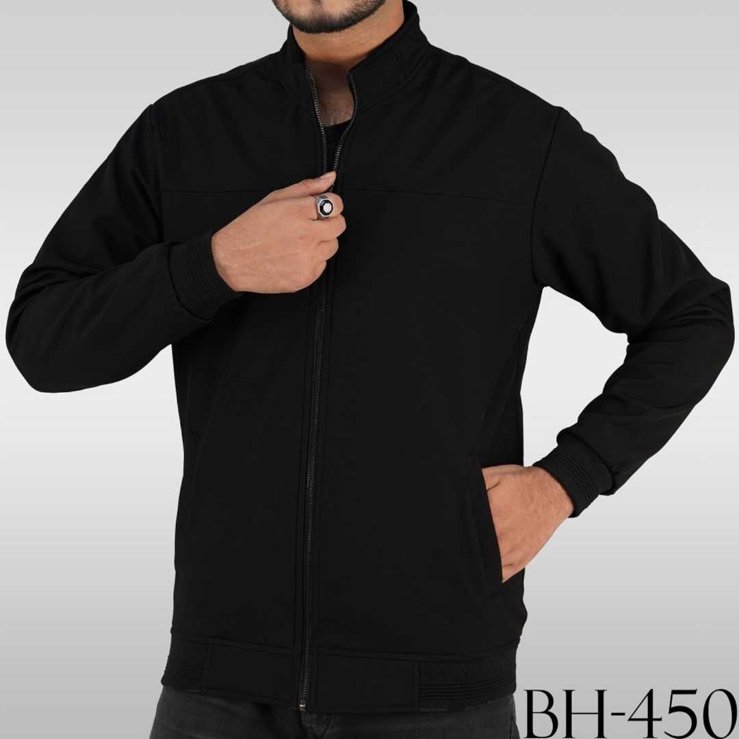 Men’s,Bonded,Jacket,in,Black
